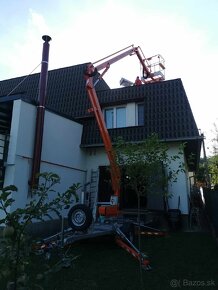 Výškové práce plošinou 14m - 15
