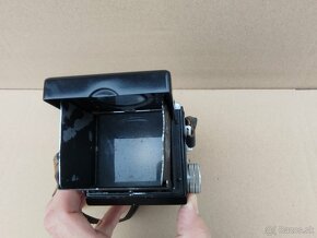 Starý fotoaparat FLEXARET s krytkou a pouzdrem - 15