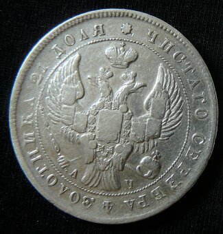 Cárske Rusko strieborné 10, 15, 20 kopejky, moneta rubeľ - 15