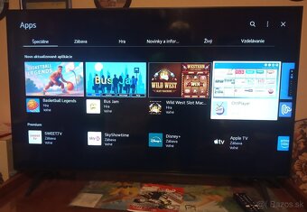 Predám Smart LED 4K UHD TV LG43NANO753 108cm - 15