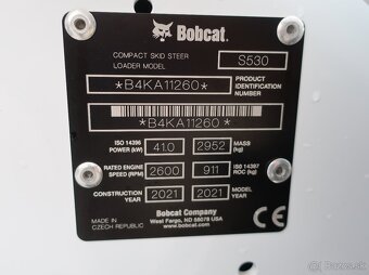 BOBCAT S530 KOLOVÝ SMYK. DVOU.RYCHL - 15