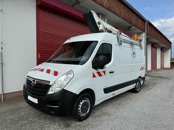 Opel Movano 2,3 150 dCi plošina TIME 12,5m - 15