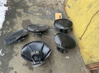 Plachta na sajdu sedli sedačka nosič ochranný rám motoru - 15