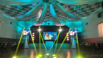 Predám rotačné hlavy LED Beam 200 s case - 15