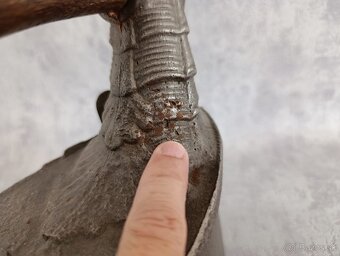 Atypická sběratelská žehlička DRAK do vaší sbírky, muzea - 15