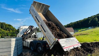 Nákladná doprava-hydraulická ruka-trojstranný sklápač - 15