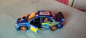 rally závodné kovové modely áut - 15