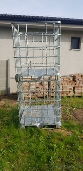 IBC kontajner1000Lplastovanadrz redukcia kubik sud kada bido - 15