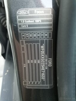 Ford Focus 1.0i 74kw - 15