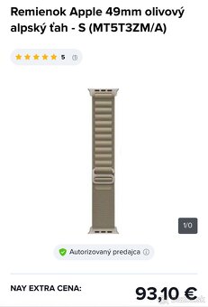 Apple Watch Ultra 49mm Titanum MNHG3CS/A - 15