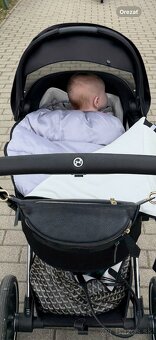 Cybex Priam 4.0 (najnovší vyvýšený model) Onyx Black - 15