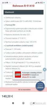 Odvlhčovač vzduchu značky Rohnson - 15