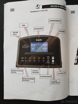 Predám elektrický bežecký pás Trinfit Gara T250 - 15