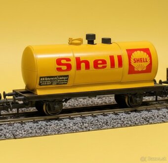 železnica H0 - už rarita - vagóny Fleischman, staré, kovové - 15