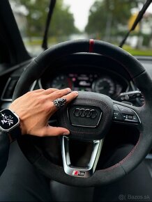 Airbag koža/alcantara AUDI S3 RS3 RS4 RS5 RS6 RS7 RSQ8 SQ5 - 15