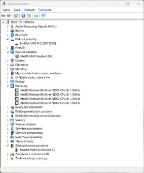 Acer Travelmate Spin /Intel N5000/4GB RAM/FHD touch/128GB - 15