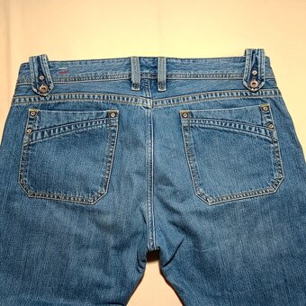 Diesel Kardeef Baggy Jeans Široké Džínsové Nohavice Rifle - 15