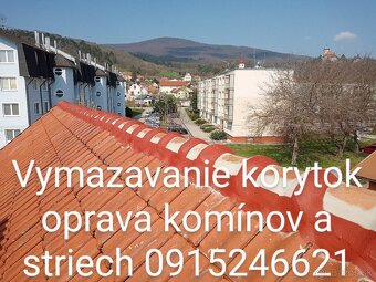 Vymazávanie korýtok oprava komínov 0915246621 - 15
