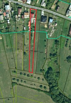 Na predaj rodinný dom s veľkým pozemkom v obci Vaľkovce - 15