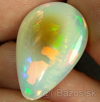 Drahý opál 17,60cts slza WELO ETIOPIA - 15