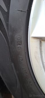 Predam hlinikove disky dezent 5x112 r16 aj s pneu 205/60r16 - 15