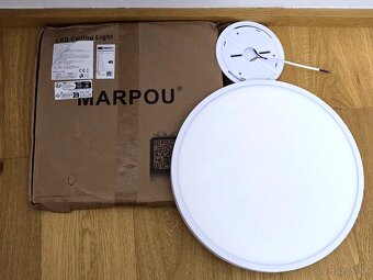 Tenučké Stropné Svietidlo MARPOU 24W/38W - 23cm/40cm - 15