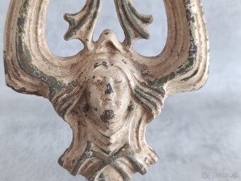 Velmi starý krásný zdobený mlynek na strouhanku JUGENDSTIL - 15