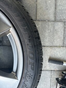 R17 Dezent TTX9 Elektrony + Zimné gumy Dunlop 205/50/R17 - 15