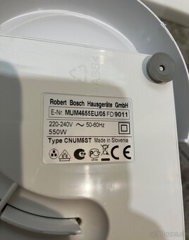 Bosch mum Profimix 46 4655EU/05 550W kuchynský robot - 15