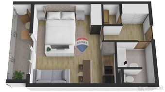Garsónka 30 m2 v centre Brezová pod Bradlom - 15