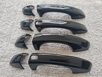 ČIERNE krytky klučiek - ŠKODA  VOLKSWAGEN  SEAT - 15