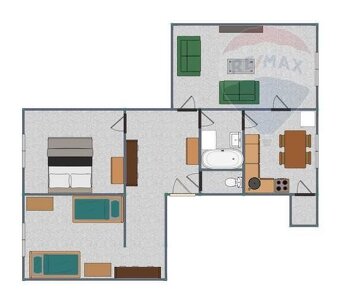Predaj 3 izbový byt Vráble EXKLUZÍVNE - 15