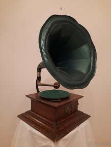 Predám jedinečný starožitný gramofón značky Columbia ca 1910 - 15