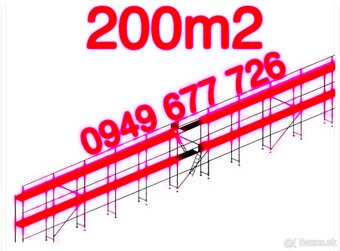 Predám lešenie kvalitne ,certifikované , pozink - 15