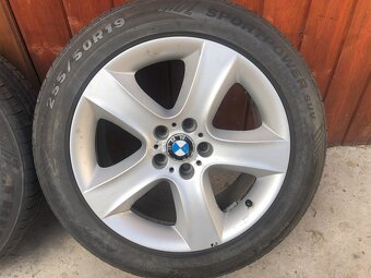 Elektróny original BMW X5 19" 5X120 s pneu 255/50 R19 - 15