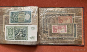 Album starých bankoviek Československa od roku 1919 – 1961 - 15