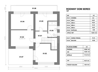 Predáme dom v krásnom prostredí centra Serede - 15