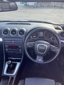 Predám Audi A4 2.0tdi 103kw Sline Cabriolet - 15