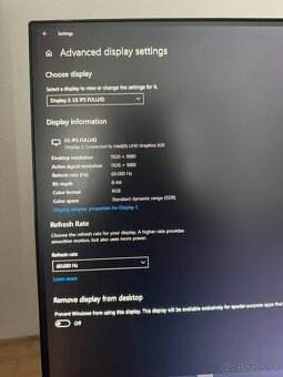 PC, Intel i7 6700, GTX 1050 Ti, RAM 16GB,HDD + Monitor - 15