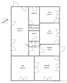 Exkluzívne Rekonštruovaný rodinný dom v blízkosti centra - 15