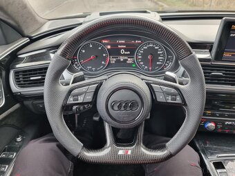 AUDI VOLANT KARBONOVY zkoseny karbonový športový - 15