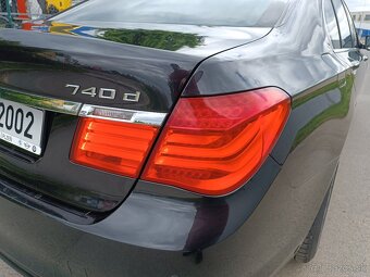 BMW 740xd 225kW 2011 najeto200tkm ACC,komforní sedačky,N.V. - 15