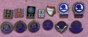 odznaky - automobilky, motocykle, Škoda, Tatra, rallye - 15