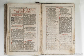 Missae defunctorum ex missali romano  r.v. 1733 - 15