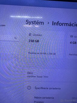 PC DELL OPTIPLEX TOWER 701O Intel Core i5-13500 16Gb RAM - 15
