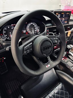 Audi skoseny excluzive volant s airbagom a F1 padlami - 15
