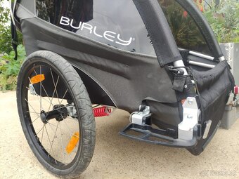 Predám detský zelený cyklovozík BURLEY D'LITE - 15
