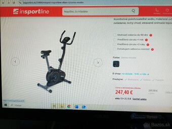 Stacionárny bicykel/rotoped   INSPORTLINE    -   za 1/5 ceny - 15