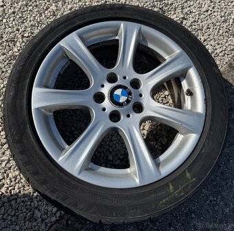 Hliníkové disky BMW 3 R17 so zimnými pneu - 15