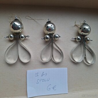 Starožitné vianočné ozdoby. - 15